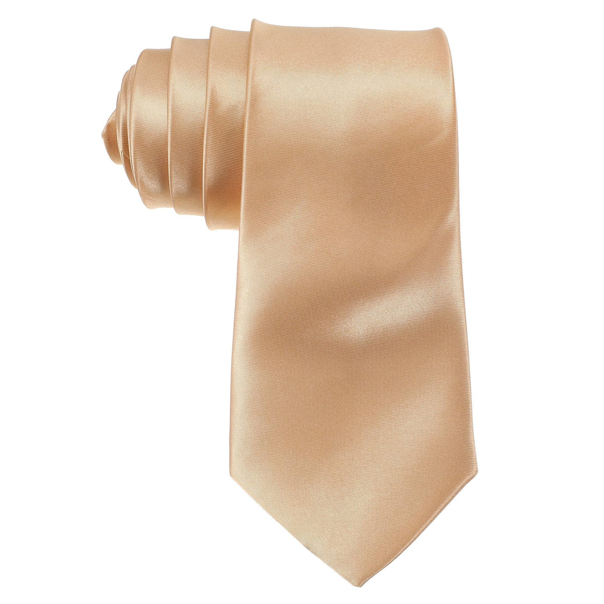 XLIUAX Ties for Men, Elegant Gold Tie 8 cm Classic Wedding Tie For Formal Dresses Wedding Prom Celebration Party Formal Events