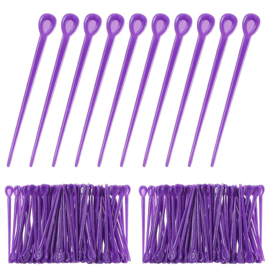 Molain Brush Roller Pick, Plastic Hair Roller Brush Hair Rollers Plastic Roller Picks Hair Roller Locking Tools Hair Curlers Roller Pins for Hair Curling Styling Accessories(180 Pcs)