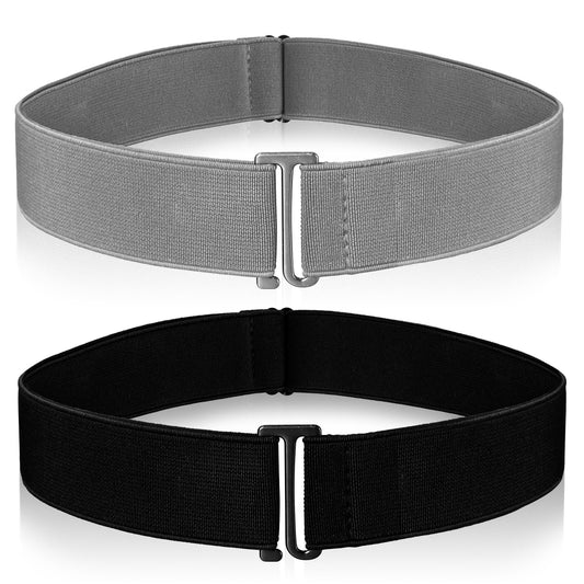 Amaxiu No Show Women Belt(Grey+Black)
