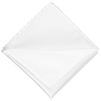BOHUIZ Mens Pocket Square Satin Pocket Square Solid Color Handkerchief Suit Pocket Squares for Business Dinner Wedding (White)
