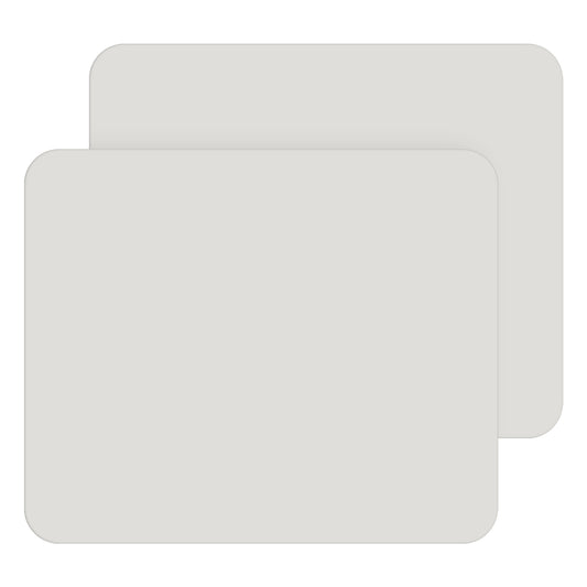 JJUNW 2pcs Small Silicone Mats for Crafts, Multi-Purpose Counter Pad Placemat Table Mat for Epoxy Resin Molds, DIY Art Crafts, Kitchen,Dining (9.45x7.87 inches)(Gray)