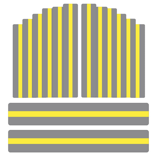 cobee 32 Pcs Guided Reading Strips, Highlight Reading Tracker Bookmarks, Dyslexia Reading Tools Line Readers for Kids Reading List Bookmark Student Reading Tools(32pcs Yellow)
