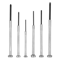 Bewudy 6PCS Mini Screwdriver Set, Precision Screwdriver Kit Small Professional Repair Tool Kit Flathead and Phillips Screwdrivers for Electronics Jewelry Watch Eyeglass Repair