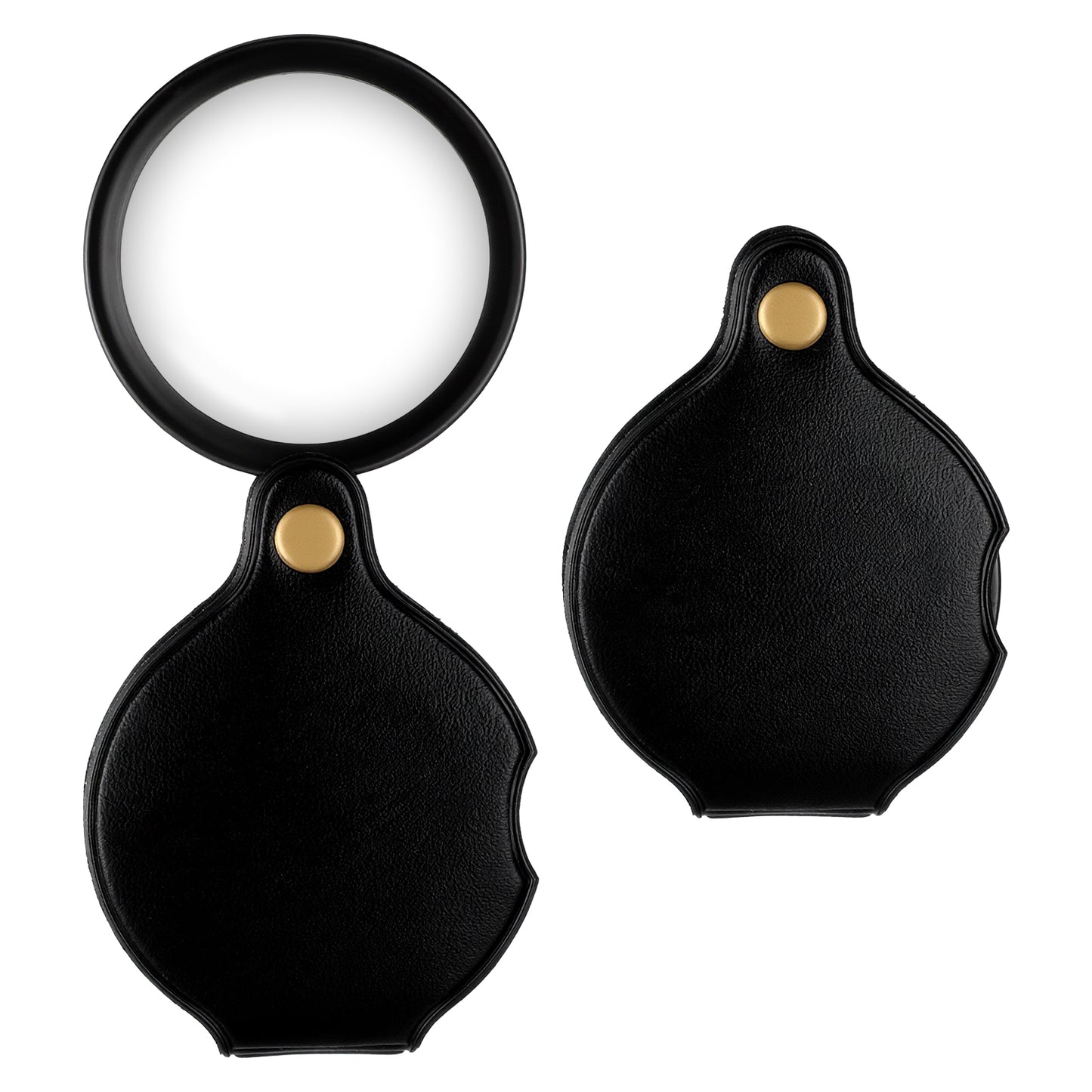 cobee 2 Pcs 20X Pocket Magnifier, Pocket Magnifying Glass Mini Folding Magnifiers Small Pockets Magnify Glass for Reading Inspection Observation Exploration