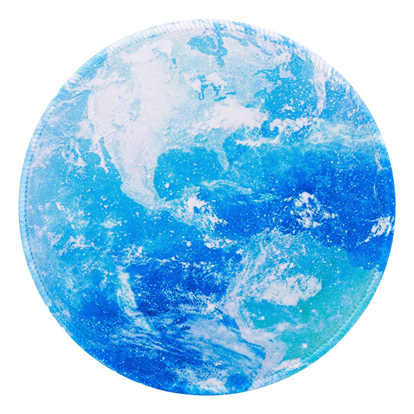 TIESOME Mouse Pad, Earth Round Mouse Mat, Cute Mousepad with Design Non-Slip Rubber Gaming Mouse Pads Office Home Personalized Mouse Pad Laptop Gaming Accessories