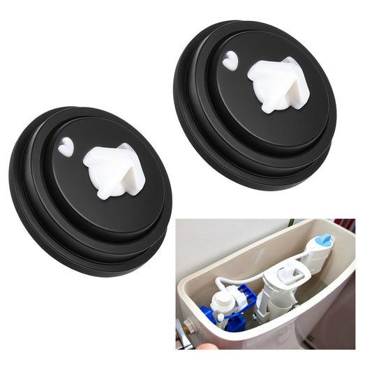 JIYIN 2 PCS Flush Valve Diaphragm Washer Kit, Toilet Cistern Fill Valve Replacement Rubber Ball Valve Washer, Universal Cistern Fill Valve Float Valve Diaphragm Washer(2PC)