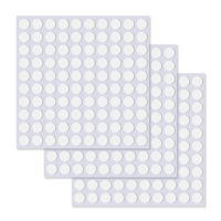 Giantree 300Pcs Foam Felt Pads Small, Self Sticky Tack Adhesive Dots, No Trace Double Sided Museum Putty poster putty, Clear Removable Self Stick Pads for Furniture Festival Decoration