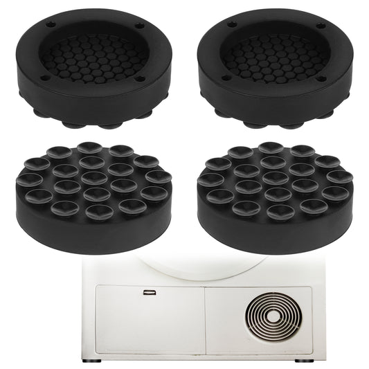 Andibro Anti Vibration Pads for Washing Machine, 4 pcs Anti Vibration Mat Washing Machine Feet Pad Universal Vibration Feet for Washer and Dryer Washing