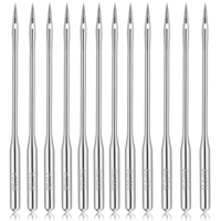 JJUNW 30 Pcs Universal Sewing Machine Needles, 110/18, 100/16, 90/14 Heavy Duty Sewings Needles, Needle for Leather, Jeans, Canvas, Heavy Fabrics, Compatible with Home Sewing Machine
