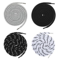 Giantree 4Pcs Replacement Drawstring Cord， Waist Drawstring Cord， Drawstrings Ropes Cords Replacement with Plastic Easy Threaders， for Hoodies, Sweatpants, Sweaters