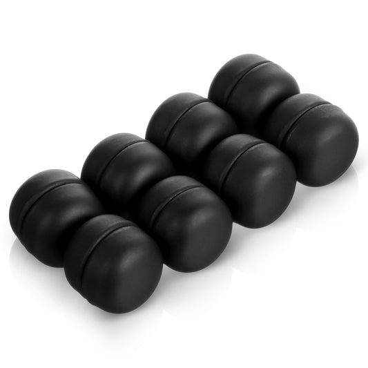 Giantree 8 PCS Hijab Magnets Pins, No Snag Magnetic Hijab Pins Black Multi-Purpose Magnetic Scarf Clasps Magnets Pinless Brooch for Women Men Clothing Scarf DIY