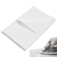 JJUNW 100cm Wide 2 Meters White Interfacing for Sewing Iron On Interfacing Lightweight Fusible Interfacing for Sewing, Quilting, Crafting and Dress Making