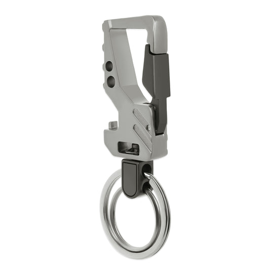 Molain Bottle Opener Keychain for Men, Heavy Duty Keychain, Metal Keyring, Key Chain for Car Keys, Keyrings for Keys, Cool Car Keychains, Key Ring Clip, Multifunctional Can Opener Keychain