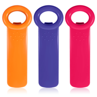 JJUNW 3 PCS Jar Key Opener, Easy Grip Jar-Opener Gripper, Jar-Key Lid-Opener Jar-Opener for Seniors Handy Jar Opener for Weak Hands(Magenta, Purple, Orange)