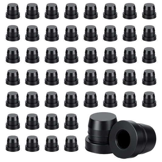 MBAIYO 50 Pcs Brake Bleeder Caps, Grease Fitting Cap Rubber Dust Covers Brakes Bleeder Screw Cover for Brake Bleeders Nipples Fittings Universal Automotive Protective Caps for Cars Motorcycles