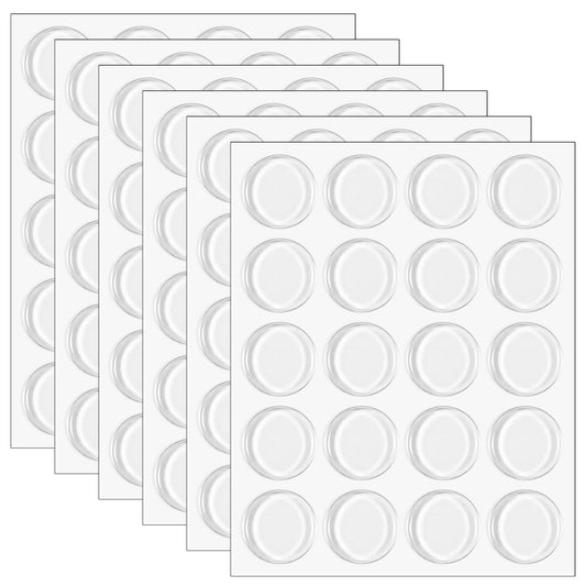 cobee 120PCS Epoxy Stickers 1 Inch Clear Epoxy Dome Seal Stickers for Craft