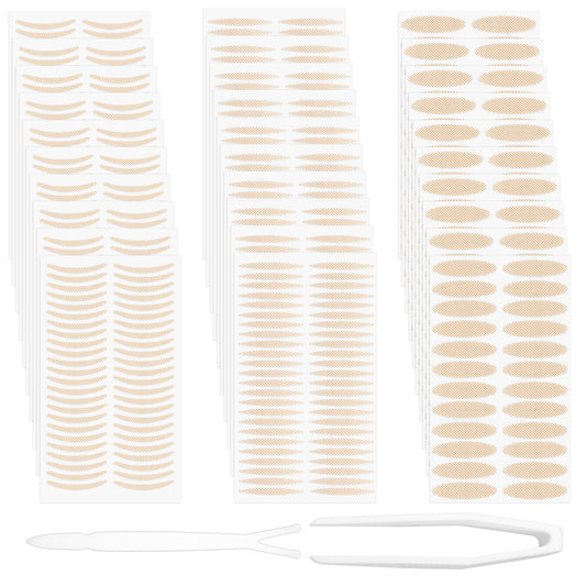 JIYIN 1440Pcs Invisible Eyelid Tape, Eyelid Lifter Strips, Breathable Fiber Double Eyelid Tape Instant Eye Lift for Uneven or Single Eyelids, Say Goodbye to Hoods, Sagging Eyelids