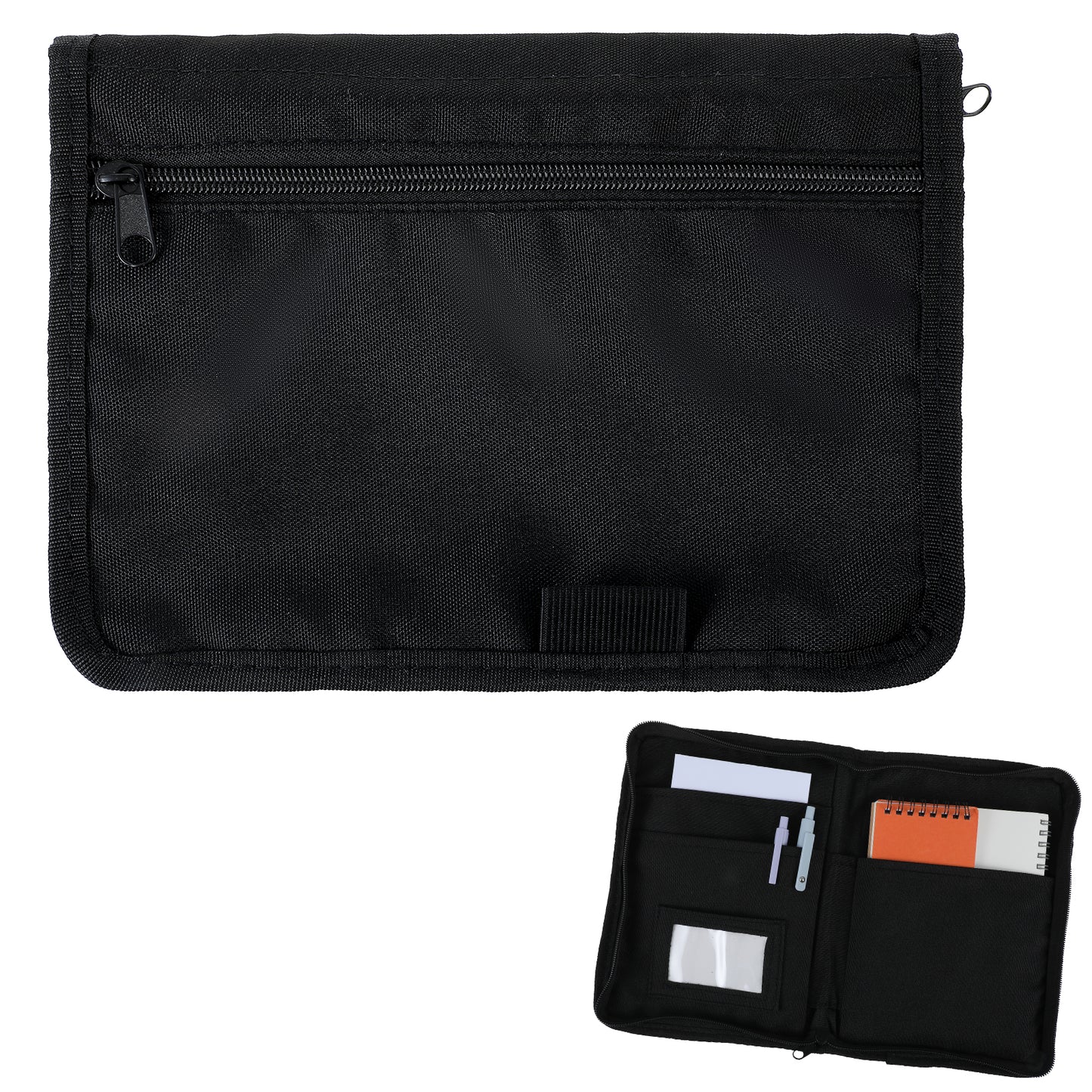 AOZUO Vehicle Folder Document Folder A5, 24 x 17.5 cm Car Glove Box Organiser with Multiple Compartments, Board Folder Car for Can Store Checks, Bills, Receipts and Tickets
