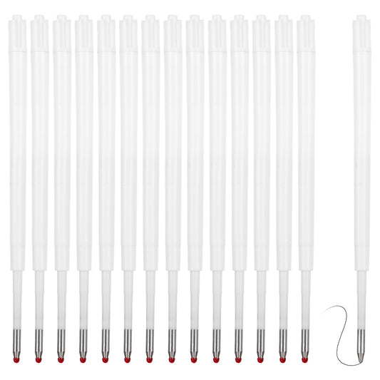 HJZHII 50PCS Ballpoint Pen Refills, 1mm Black(Blue) Medium Tip Ink Pen Refill Big Fat Pen Refill Smooth Writing Ballpoint Refills for School Office Supplies(Black)