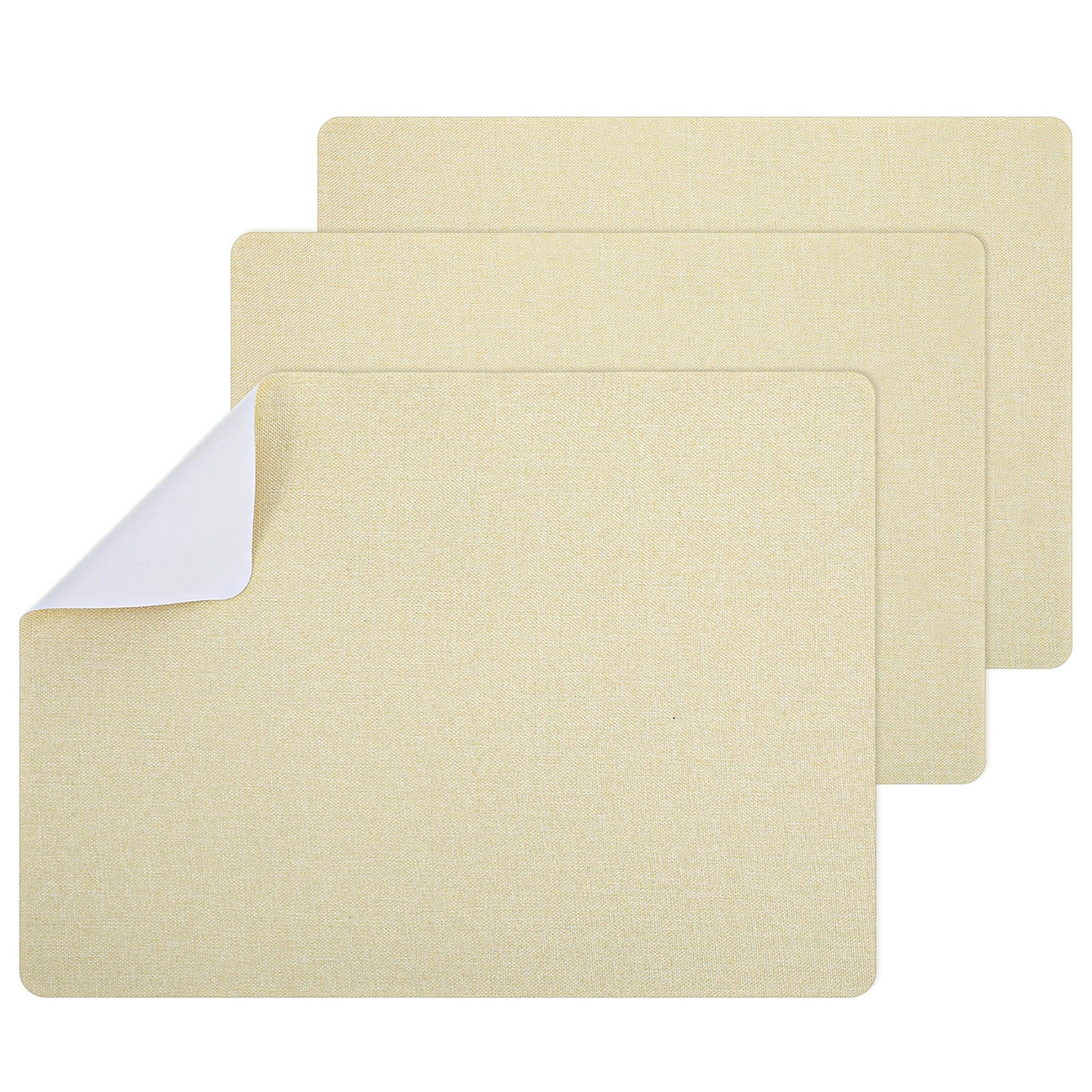 LXUEJIE 3 Pcs Beige Leather Repair Patch, Canvas Repair Patch, Self-Adhesive Fabric Repairing, Waterproof Self-Adhesive Fabric Repairing Patches for Sofas, Tents, Furniture, Car Seats, Lounge Chairs