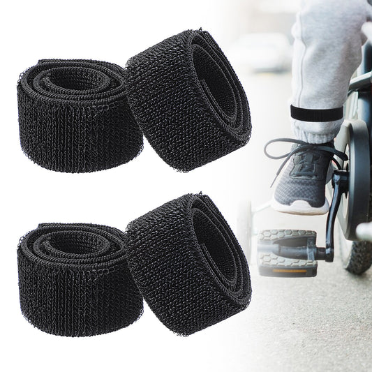 AOZUO 4pcs Boot Straps, Elastic Boot Ankle Straps Military Blousers Straps with Hook and Loop Adjustable Bike Trouser Clips for Gardening Hunting Hiking Cycling Fishing Army Uniforms