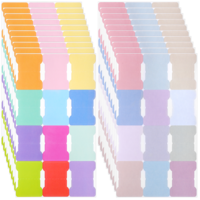 JJUNW 20 Sheets Sticky Index Tabs, Tabs for Notebooks, Writable Blank Monthly Index Tabing Annotation Planner Tab, Divider Tab for Diary Notebook Bookmark
