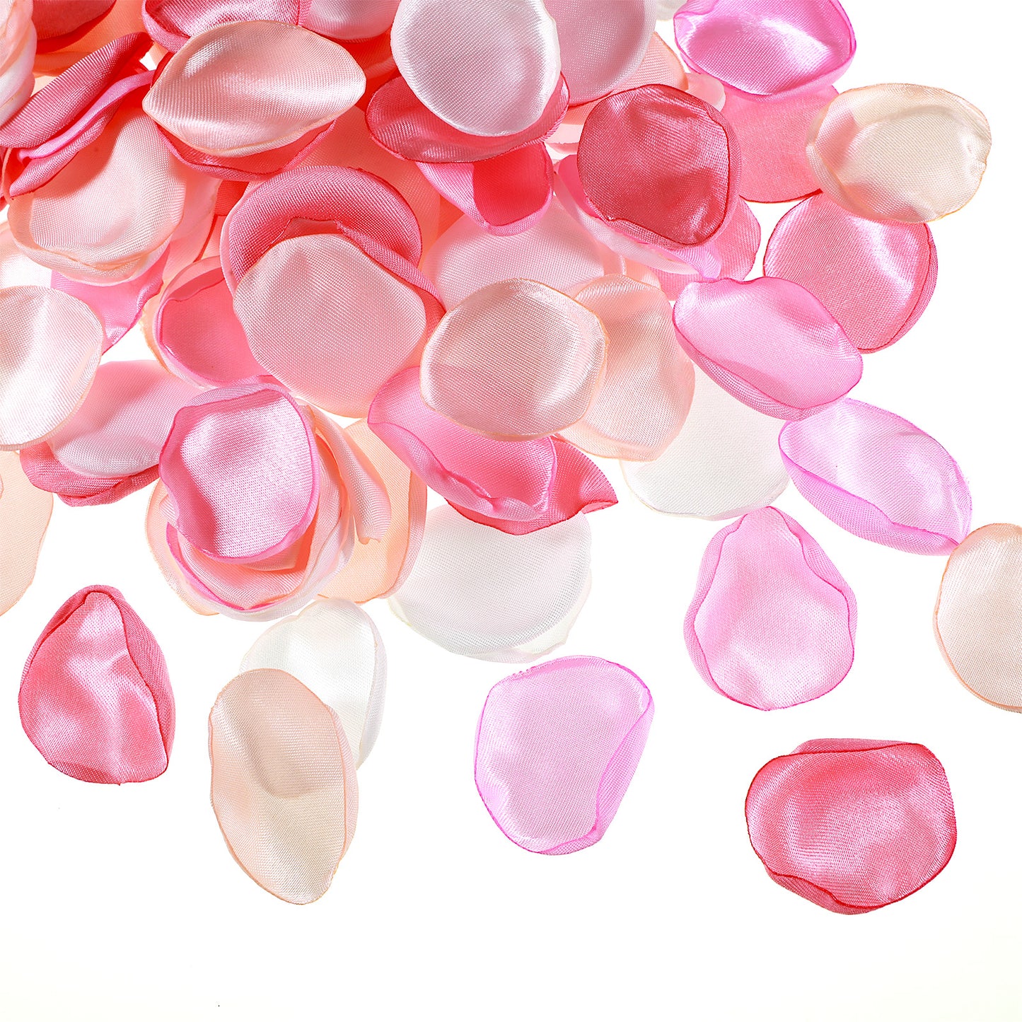 SULIKJHUI 200 Pcs Fake Flower Petals, Silk Rose Petals, Rose Petal Pink