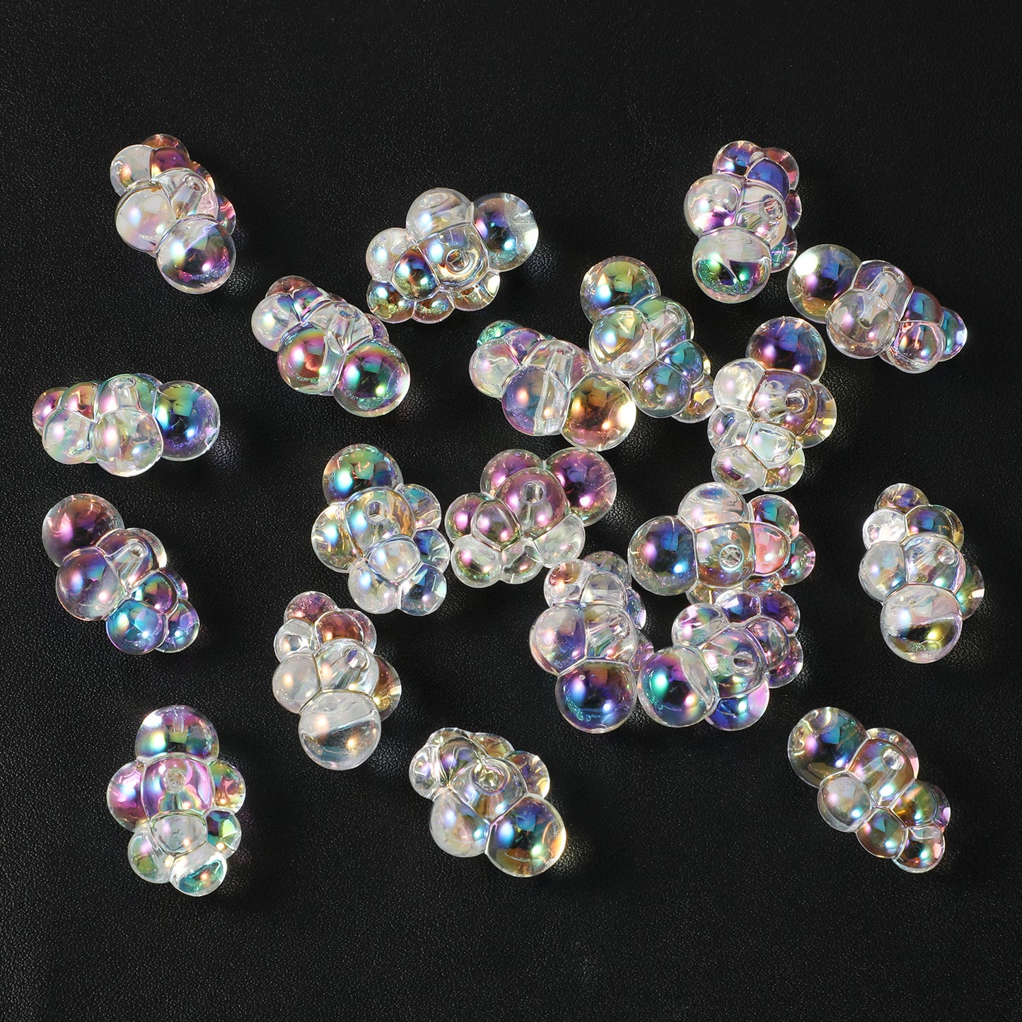 Giantree 20 Pack Bubble Clusters, 1:6 Scale Miniature Dollhouse Bubbles for Miniature Dollhouse Bath Tub Model, Zen Garden or Fairy Beach for Jewelry Crafts