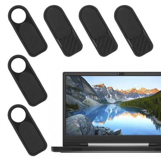 Bewudy 6 PCS Laptop Camera Cover Slide, Ultra Thin Webcam Cover for Laptop, Computer, Tablet, Phone, Interior Cabin Camera, Web Cam Blocker Protect Your Privacy