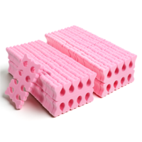 HJZHII 100 Pcs Sponge Toe Separators, Soft Finger Separators Flexible Toe Divider Spacer for Pedicure Toe Separators Tool for Women Polishing Pedicure Nail Art Beauty Accessories