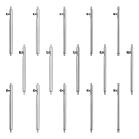 JIYIN 15Pcs 20mm Quick Release Spring Bars, Stainless Steel Watch Pins Replacement Strap Link Pins for Quick Release Watch Bands(20mm)