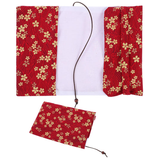 MBAIYO Book Covers for Paperbacks,Book Cover Protector Adjustable Fabric Fit A5 Size 5.5x8.2 Inch Paperbacks for Hardcover Softcover Novels Protection