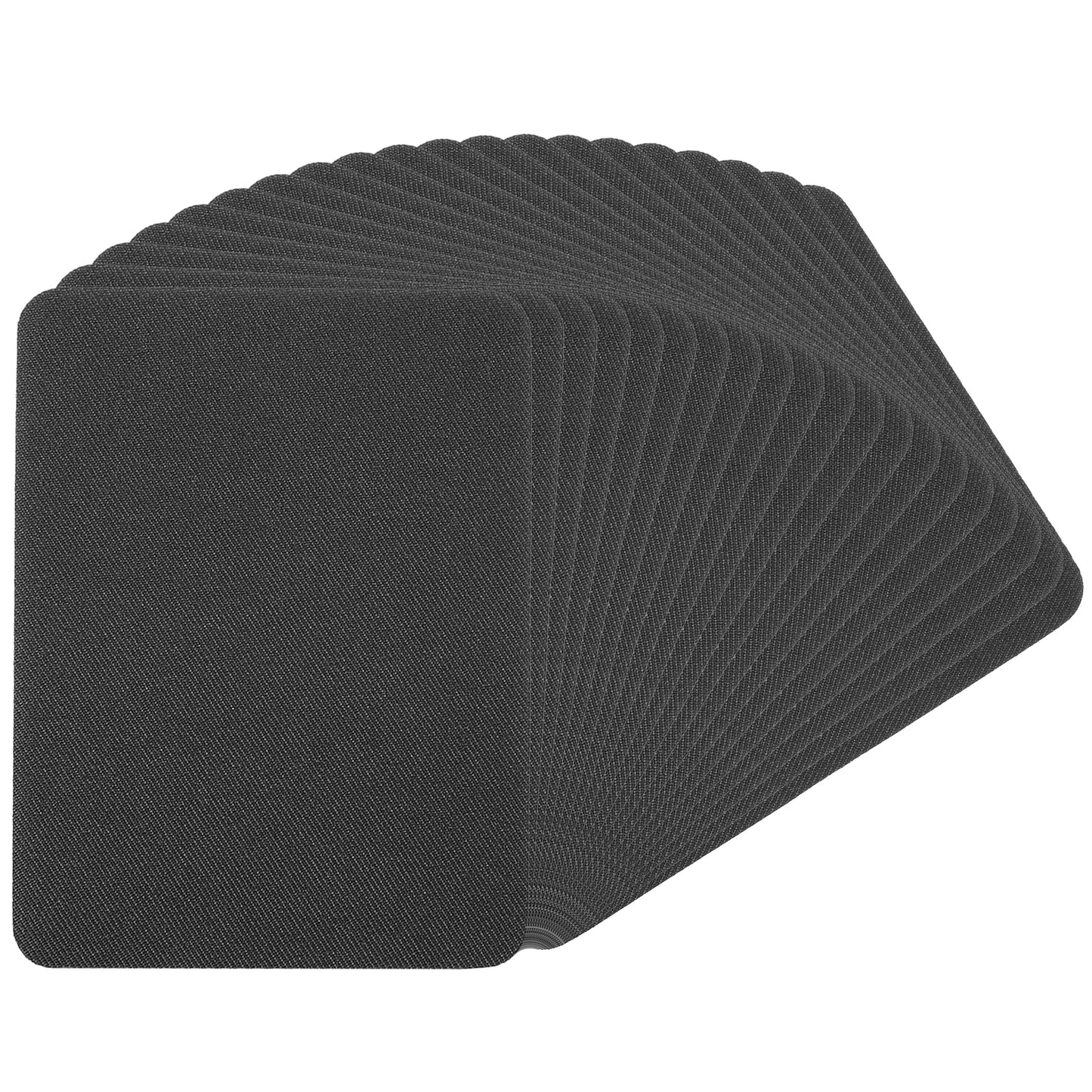 LIQWEI 20 Pack Quality Fabric Repair Patches Iron-on Patches for Fabric Clothes, Iron-on Patch Repairing Inside & Outside Holes for Jeans, Backpacks, Hat etc (12.5 cm x 9.5 cm)(Dark Gray)