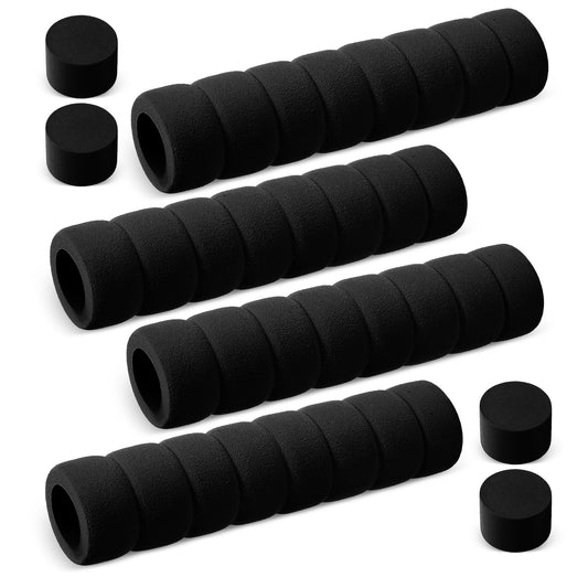 Cobee 4 Pcs Door Handle Protective Covers, Anti-Collision Sponge Door Protector, Soft High-Resilience Doors Handle Buffer for Restaurants Rooms