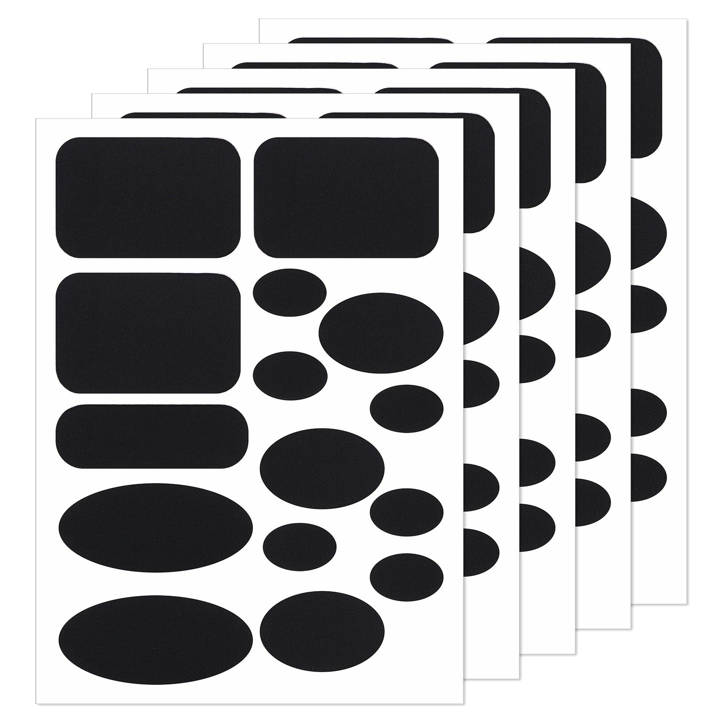 BOHUIZ 75 Pcs Puffer Down Jacket Repair Patch Kit, Black Nylon Fabric Repair Patches Self Adhesive Different Size and Shapes Stick On Patches Waterproof Clothes Patch for Puffer Jacket Tent Coat Bags