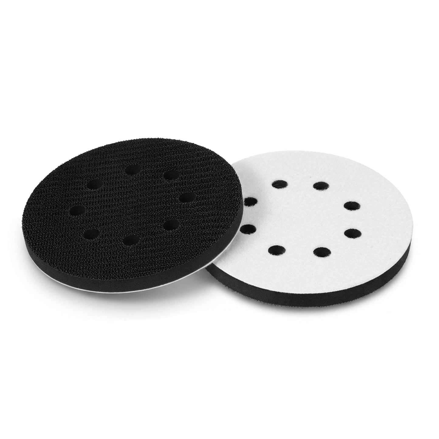 LXUEJIE 2PCS 125mm Sanding Interface Pad,8Hole Soft Sponge Foam Sanding Pad