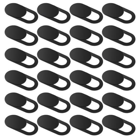HJZHII 24PCS Laptop Camera Cover Slide, Plastic Ultra-Thin Webcam Cover Camera Blocker Slider for Laptop Desktops PC Tablet Cell Phone to Protect Your Privacy and Security