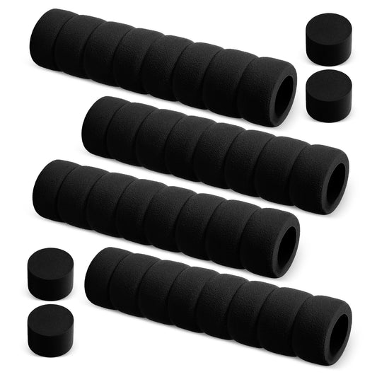 LIQWEI 4 Pcs Soft High Resilience Sponge Door Handle Protective Covers