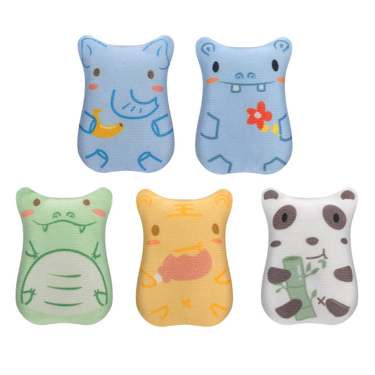 Molain Catnip Toys for Indoor Cats- Cat Interactive toy with Natural Catnip, Chew Filled Cute Soft Toy Kitten Releasing Stress, Pet Kitty Chew Teeth Cleaning Outfit 5pcs
