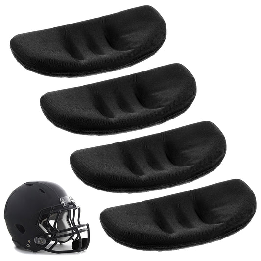 HJZHII 4 Pcs Softball Fielder's Facemask Chin Cup Replacement, Baseball Softball Pitchers Helmet Padding Face Defense Mask Chin Pad for Women Men