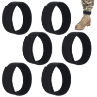 JJUNW 6Pcs Boot Blousers Military Ankle Strap, Elastic Military Boot Straps, Military Blousing Straps Trousers Blouses Straps for Fishing Hunting Hiking Cycling Gardening Uniform