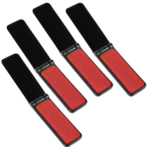 Giantree 4Pcs Foldable Lint Remover Brush, Portable Foldable Mini Lint Removal Brush for Clothes, Reusable Travel Lint Brushes Pet Hair Remover Furniture Sofa Fabric Fluff Dust Removal Tool(Black)