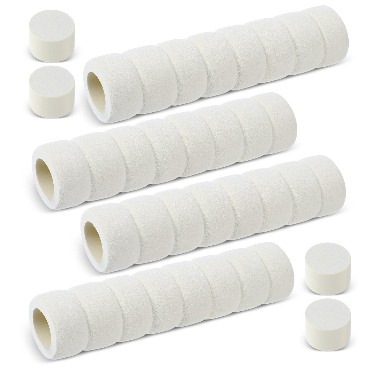 Cobee 4 Pcs Door Handle Protective Covers, Anti-Collision Sponge Doors Protector, Soft High-Resilience Door Handle Buffer for Restaurants Rooms