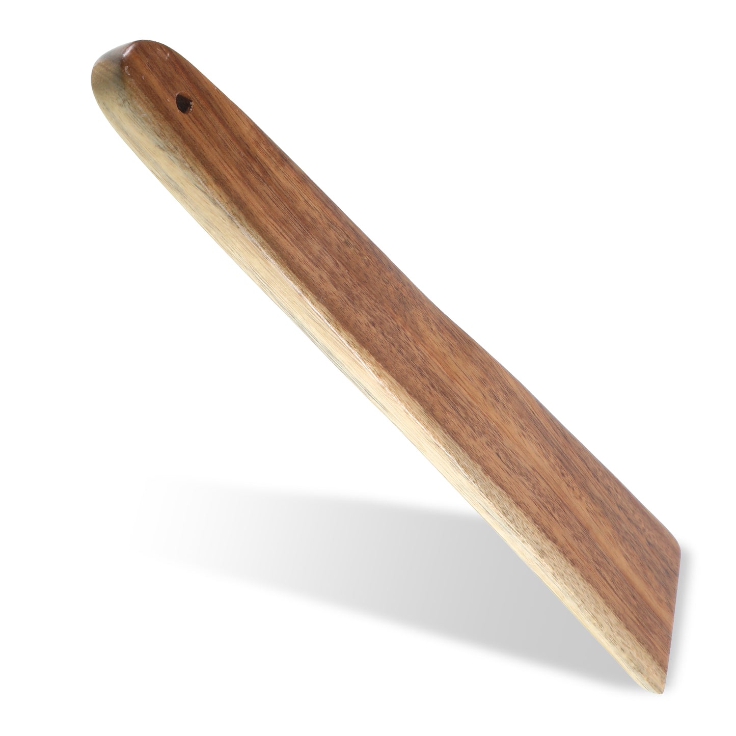 cobee 2 Pcs Wooden Spatula for Cooking, Flat Wooden Spatula 12 Inch Egg Spatulas Flipper, Multipurpose Wood Cooking Utensils Spatulas Spoon for Flipping, Serving, Scraping & Turning