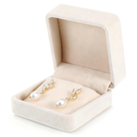 MBAIYO Velvet Earring Gift Box, Elegant Small Jewelry Presentation Case for Stud Earrings Storage, Perfect Wedding Anniversary Birthday Gift
