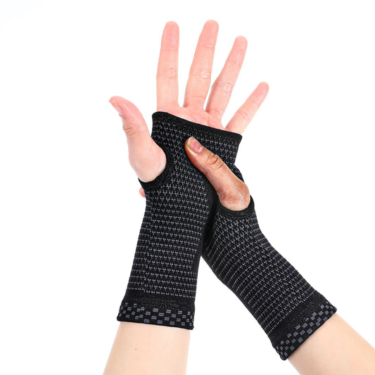 Andibro 2 Pack Wrist Supports, Unisex Wrist Brace Hands Compression Brace for Sports Daily Activities