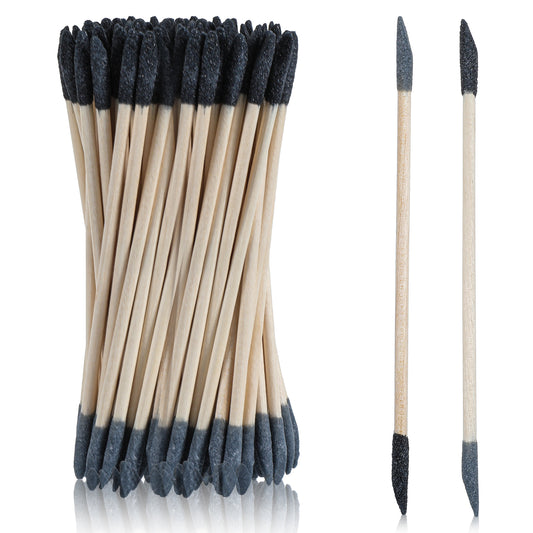 Giantree Sanding Sticks, 5.4 x 0.2 Inch Double End Matchsticks Sanding Twigs, Fine Detailing Polishing Sticks Tools for Plastic Models Tight Spaces Wood Hobby(30)