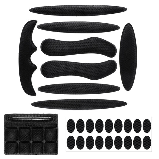 LXUEJIE 2 Set Helmet Padding, Anti-Collision Helmet Foam Pads, Bike Helmets Pad, Soft Bicycle Helmets Replacement Pad Universal Foams Pads Bicycle Lining Sponge for Bike Motorcycle Cycling Helm(1 Set)